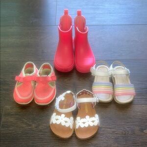 Bundle of toddler size 5/6 shoes